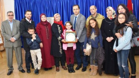 بطلة تحدي القراءة العربي "مريم أمجون" تحظى باحتفاء خاص بأكادير.
