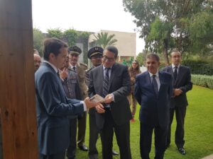 بالصور:والي سوس ماسة يترأس بقنصلية فرنسا بأكادير مراسيم مئوية انتهاء الحرب العالمية الأولى