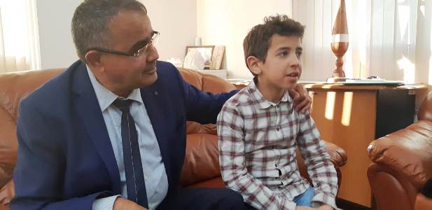 +صور:الطفل الموهبة في مجال المعلوميات واللغة الإنجليزية يحضى باستقبال خاص بأكادير