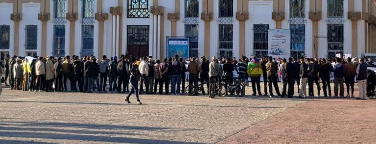 أكادير:احتجاجات عارمة تنديدا بالرعي الجائر والظهائر الاستعمارية للمياه و الغابات بأكادير.(+فيديو)