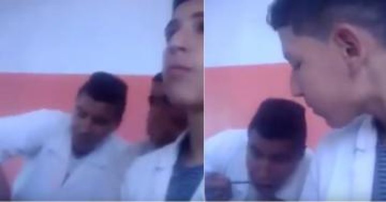 شوهة:تلاميذ يأكلون الكســكس داخل القسم..