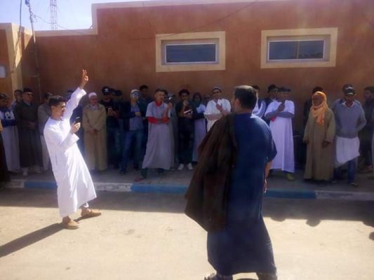 بالفيديو: ساكنة تيزنيت تنتفض ضد قانون تحديد الملك الغابوي