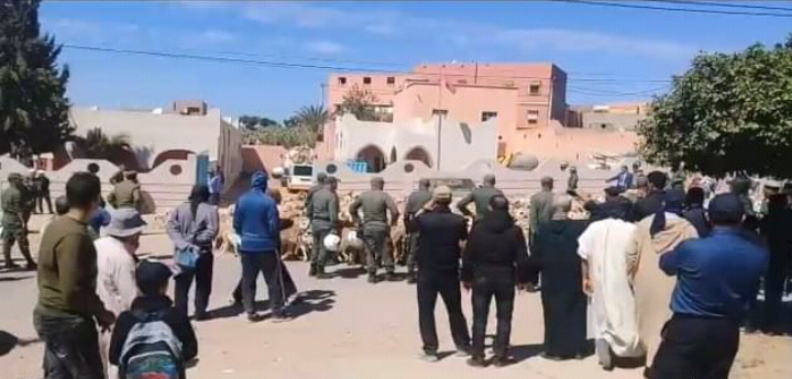 تيزنيت: هجومات الرعاة الرحل تتسبب في حالة من الاستنفار الغير المسبوق، و الحادث يحبس أنفاس المواطنين، ويغلق المدارس و المحلات التجارية..