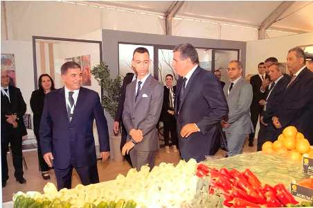 جهة سوس ماسة توقع على مشاركة وازنة بالملتقى الدولي للفلاحة برواق مؤسساتي هام.(+صور)
