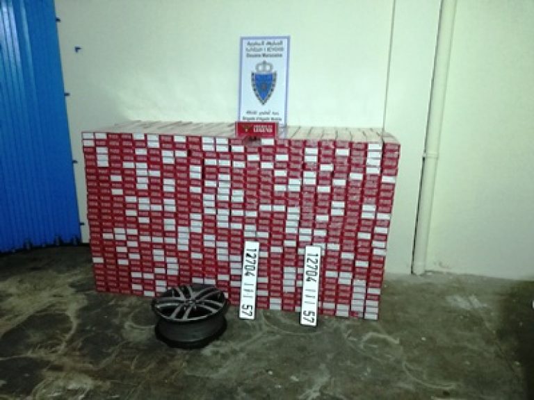 إنزكان: توقيف أشهر مروج للسجائر المهربة وحجز كميات مهمة في عملية أمنية محكمة