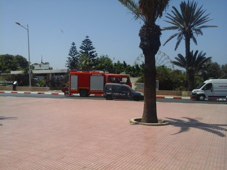 عاجل: حريق مهول بملهى ليلي بمدينة أكادير