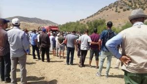 بئر تتسبب في وفاة شقيقين، و إرسال أبيهما إلى المستعجلات في حالة حرجة في الثلاثاء الاسود. 7 بئر خنيفرة