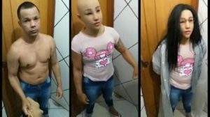 أحطر مروج للمخدرات يحاول الهروب من السجن متنكرا في لباس نسائي.(فيديو)