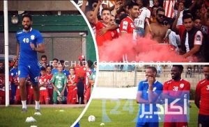 أجواء رائعة بملعب الإنبعاث أثناء تقديم لاعبي حسنية أكادير للموسم الجديد 2020/2019