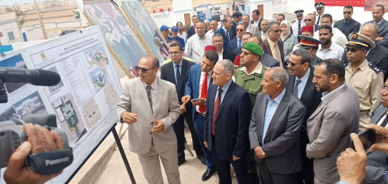 عامل الإقليم يدشن مقر المديرية الإقليمية الجديد لوزارة أمزازي بسيدي إفني ويطلع على مصالحها ومكوناتها