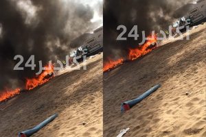 أكادير :السيطرة على حريق مهول بعد 40 دقيقة من ألسنة اللهب التي خلفت خسائر مادية فادحة. 11 حريق مهول اكادير