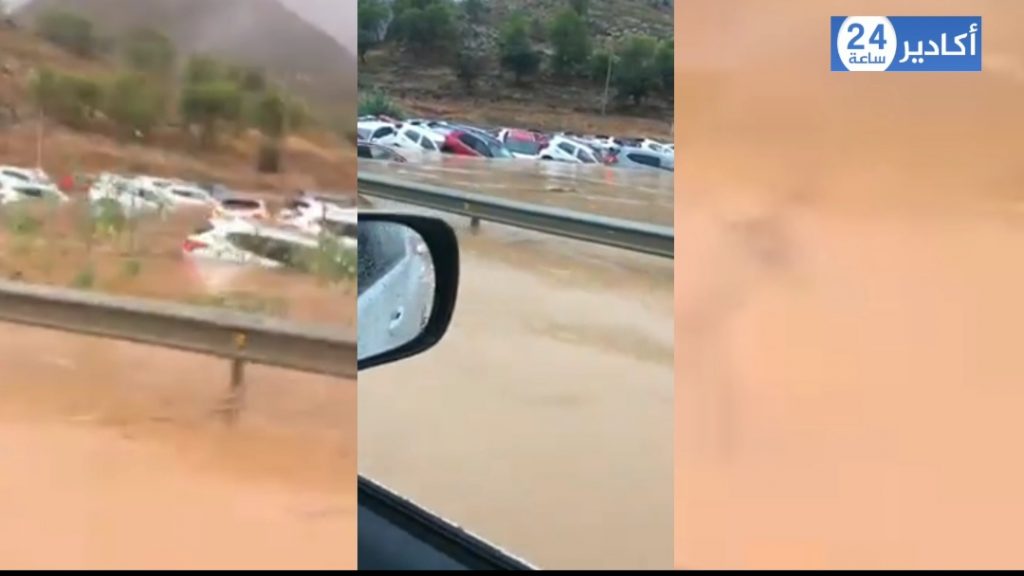 الفيضانات تحل بالجارة اسبانيا