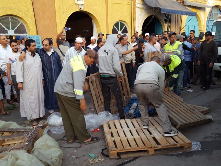 حرب على الفراشة تدشنها قوات عمومية من أكادير بعاصمة الفضة (صور+فيديو)