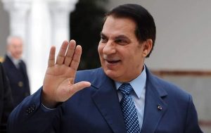وفاة الرئيس التونسي المخلوع زين العابدين بن علي في منفاه بالسعودية بعد صراع مع المرض. 5 زين العابيدين بن علي