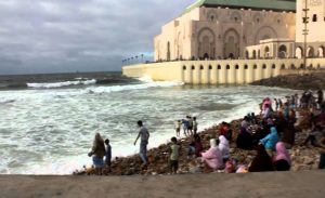 شاب يفارق الحياة بسبب نعله. 5 مسجد الحسن الثاني