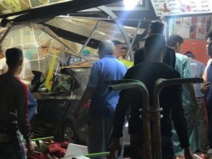 مستجدات قضية بطل حادثة السيارة المجنونة التي اقتحمت محلات الأكلات بعاصمة النخيل. 7 a 71