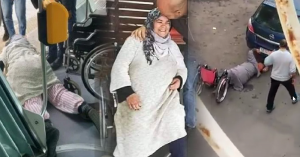 فيديو صادم يكشف بأن المعاقة ضحية مراقب الترامواي نصابة كبيرة…تفرج وأحكم
