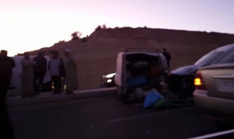 أكادير : حادث اصطدام قوي بين سيارتين يخلف خسائر فادحة، و نجاة الركاب بأعجوبة من موت محقق.+صور و فيديو