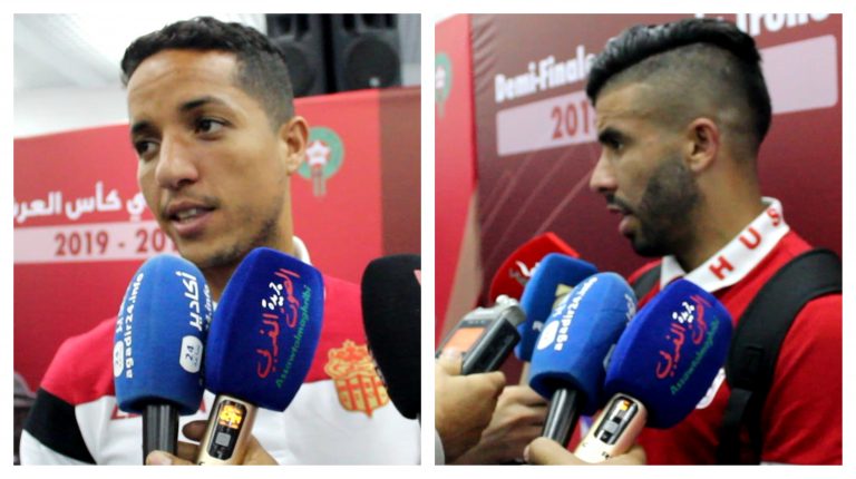 تصريحات لاعبي الحسنية بعد الفوز والتأهل إلى نهائي كأس العرش