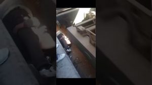 فيديو…أب يلقي بنفسه تحت عجلات قطار لإنقاذ ابنته