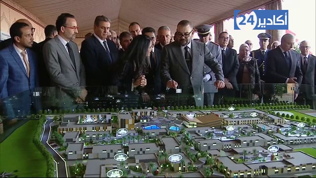 التسجيل الكامل: جلالة الملك يعطي انطلاقة أشغال إنجاز مدينة سوس -ماسة، لبنة أولى لعرض نوعي في مجال التكوين المهني