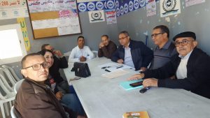 صحافيون يؤكدون على أهمية الإعلام و الصحافة في متابعة الدينامية التي تعرفها أكادير و جهة سوس ماسة موازاة مع الزيارة الملكية. 3 نقابات الصحافيين