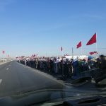 حشود من المواطنين يحجون إلى الدراركة لاستقبال تاريخي للملك 1