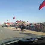 حشود من المواطنين يحجون إلى الدراركة لاستقبال تاريخي للملك 11