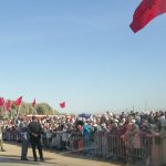 حشود من المواطنين يحجون إلى الدراركة لاستقبال تاريخي للملك 8
