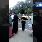 عاجل:لحظات استنفار وسط المطار العسكري ببنسركاو قبل وصول الملك إلى أكادير.
