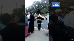 أكادير24 تنفرد بنشر الأجواء الاحتفالية بموازاة الزيارة الملكية بأكادير 3 مطار بنسركاو