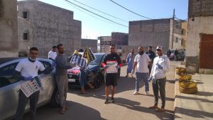 جمعويون و فايسبوكيون يلتئمون في حملة توعوية للحد من انتشار فيروس كورونا (+صور)