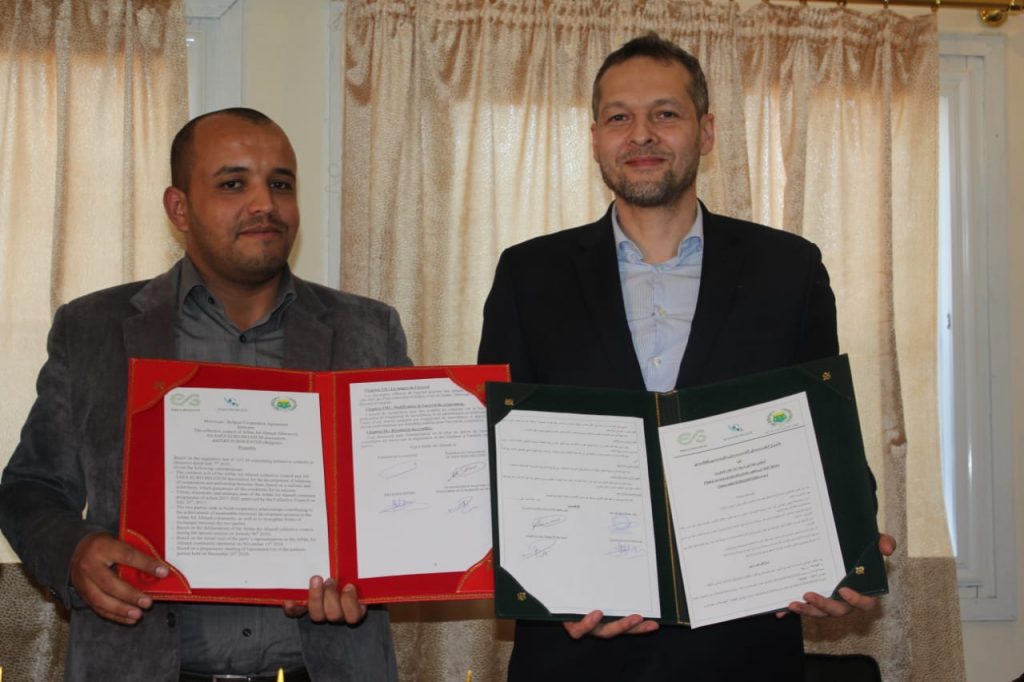 تزنيت توقيع اتفاقية دولية لدعم مشاريع تنموية بآيت احمد 2