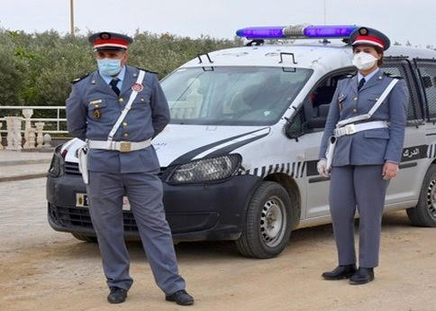 درك الحسيمة يتمكن من إيقاف 7 جزائريين