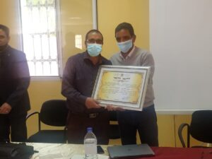 المفتش التربوي محمد كرحو يحضى بتكريم خاص بتارودانت.