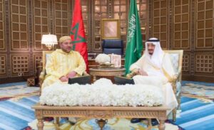 الملك محمد السادس يوجه برقية خاصة للملك سلمان عبد العزيز آل سعود، عاهل المملكة العربية السعودية. 10 محمد السادس