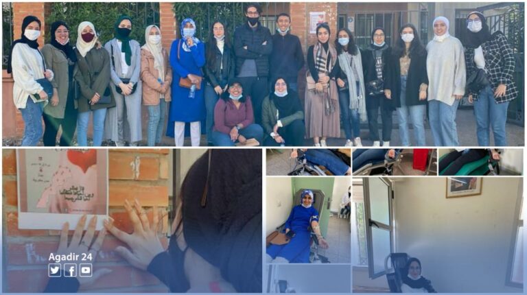 أكادير : النادي الإجتماعي ENIM BÉNÉVOLAT للمدرسة الوطنية العليا للمعادن ينظم حملة للتبرع بالدم .