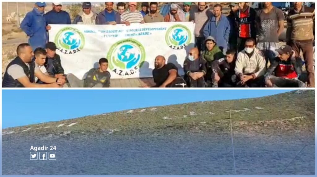 تزنيت/ أكلو : جمعية “أزاد” تشرف على مباردة وطنية في بلدة أكلو