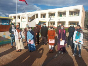 المدير الإقليمي لمديرية انزكان ايت ملول يحل بأولاد دحو لدعم التميز