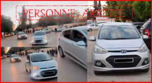 ولاية أمن مكناس تدخل على خط فيديو مناورات استعراضية خطيرة لسيارتين، وتوقف أحد المتورطين.