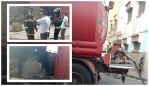 أكادير : إندلاع حريق في أسلاك شركة للإتصالات يتسبب في خسائر متفاوتة. (+صور)