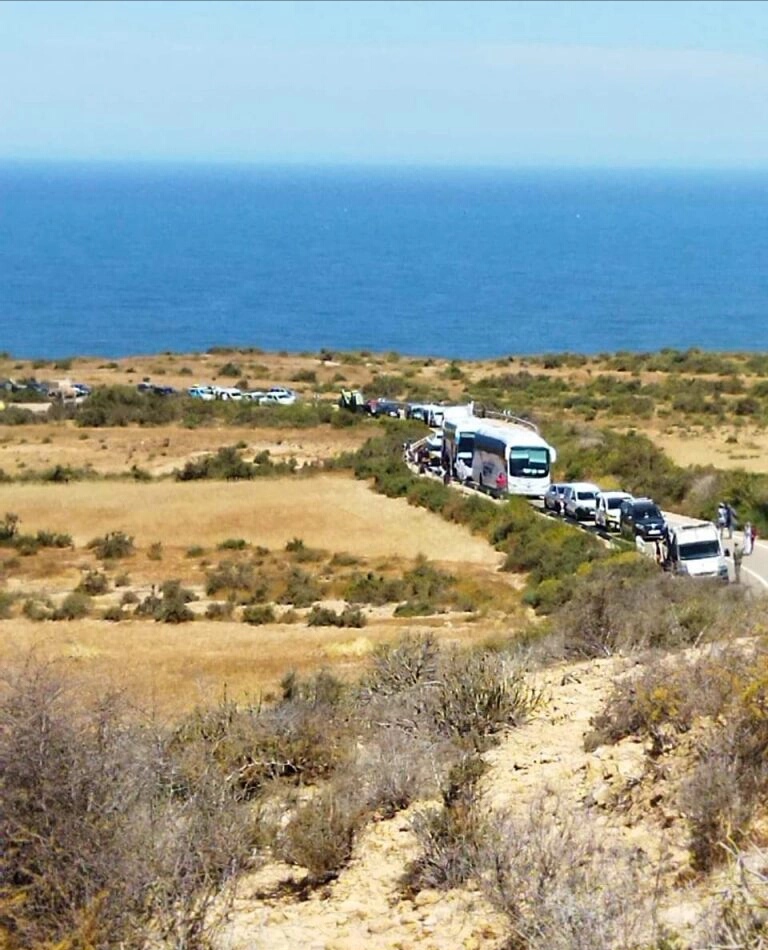 بالصور : فاجعة تقطع طريقا هامة بأكادير، وسط إستنفار بالمديرية الإقليمية للتجهيز والنقل