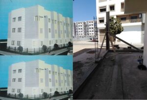 أكادير : قاطنو إقامة الفرح 10 يكشفون معطيات مغايرة بخصوص عملية الهدم بالفضاء الخارجي للإقامة