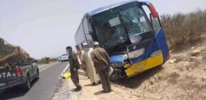 نجاة ركاب حافلة بأكادير من موت محقق +”صور”