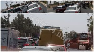 تزفيت الطريق الرابطة بين أكادير وانزكان 2