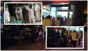 ازدحام واكتظاظ شديدين على صيدليتي الحراسة بتزنيت وسط تخوفات من انتشار فيروس كورونا. 4 صيدليات تزنيت