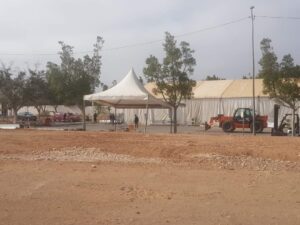أكادير تتعزز بمشتشفى ميداني ثاني بعد تنامي حالات الإصابة بفيروس كورونا. 6 مشتشفى ميداني