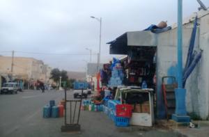 سيدي افني: مشهد فوضوي وجب معه تدخل السلطة المحلية وقسم حفظ الصحة والسلامة الصحية