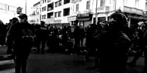 إصابة رجلي أمن أثناء تفريق مواجهات مسلحة بين مشجعي فرق رياضية