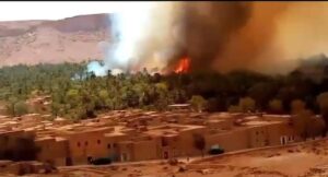 حريق مهول جديد يستنفر الجهات المسؤولة بالجنوب الشرقي للمملكة.